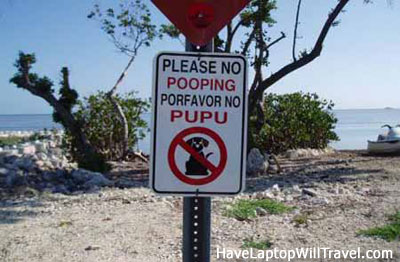 No Pooping